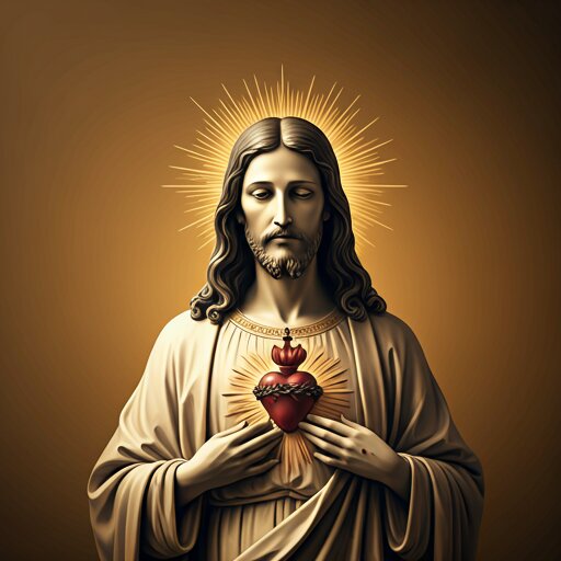 Traditional sacred heart