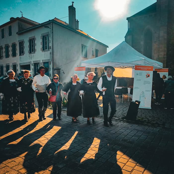 Arrivee de La Tromenie Sainte Anne & Grand Pardon 2025